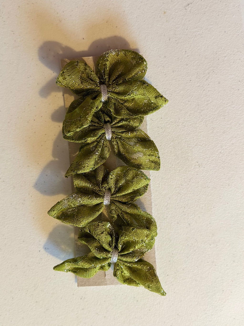 Olive Butterfly Bow