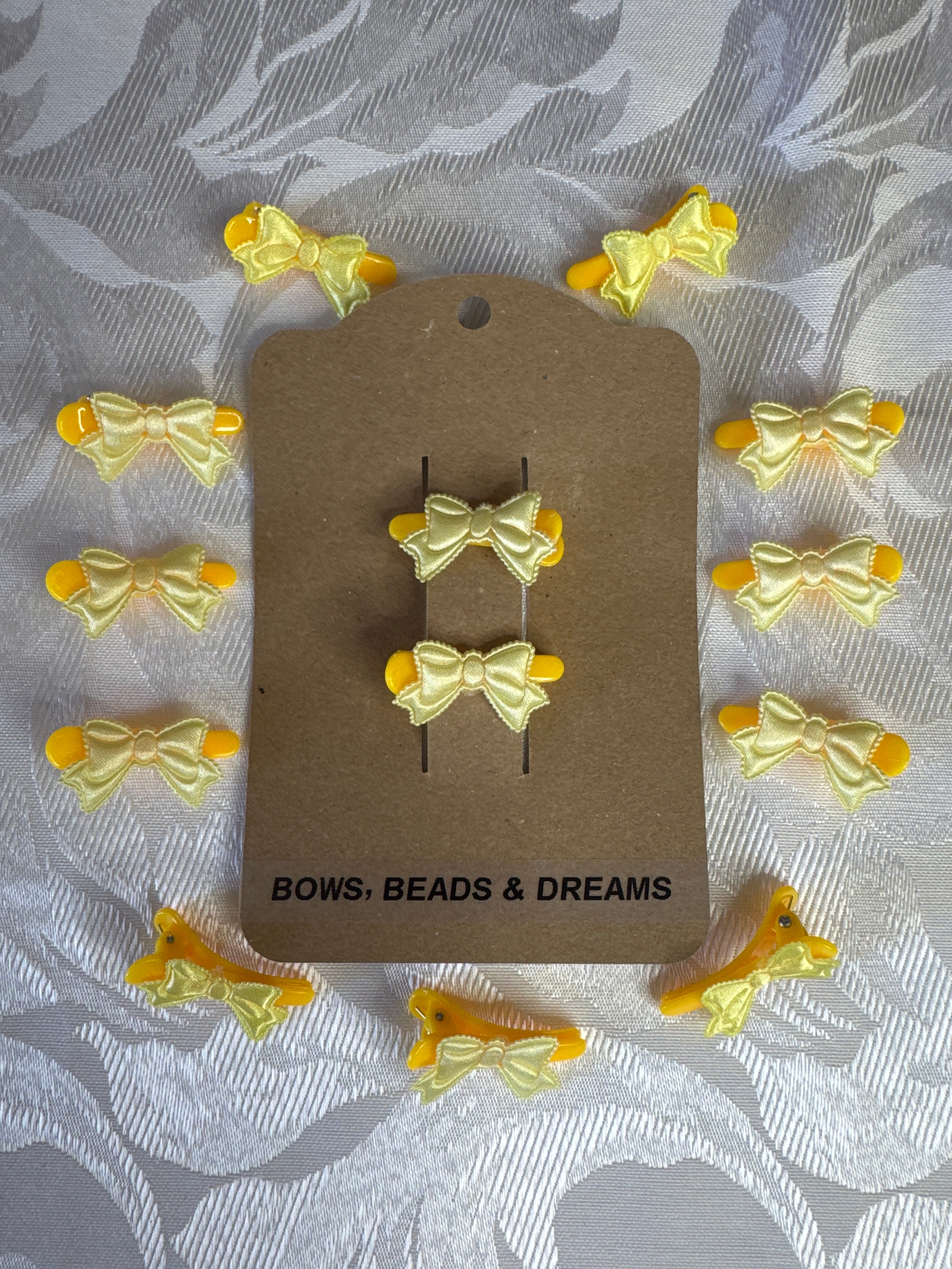 Petite Bow Clips