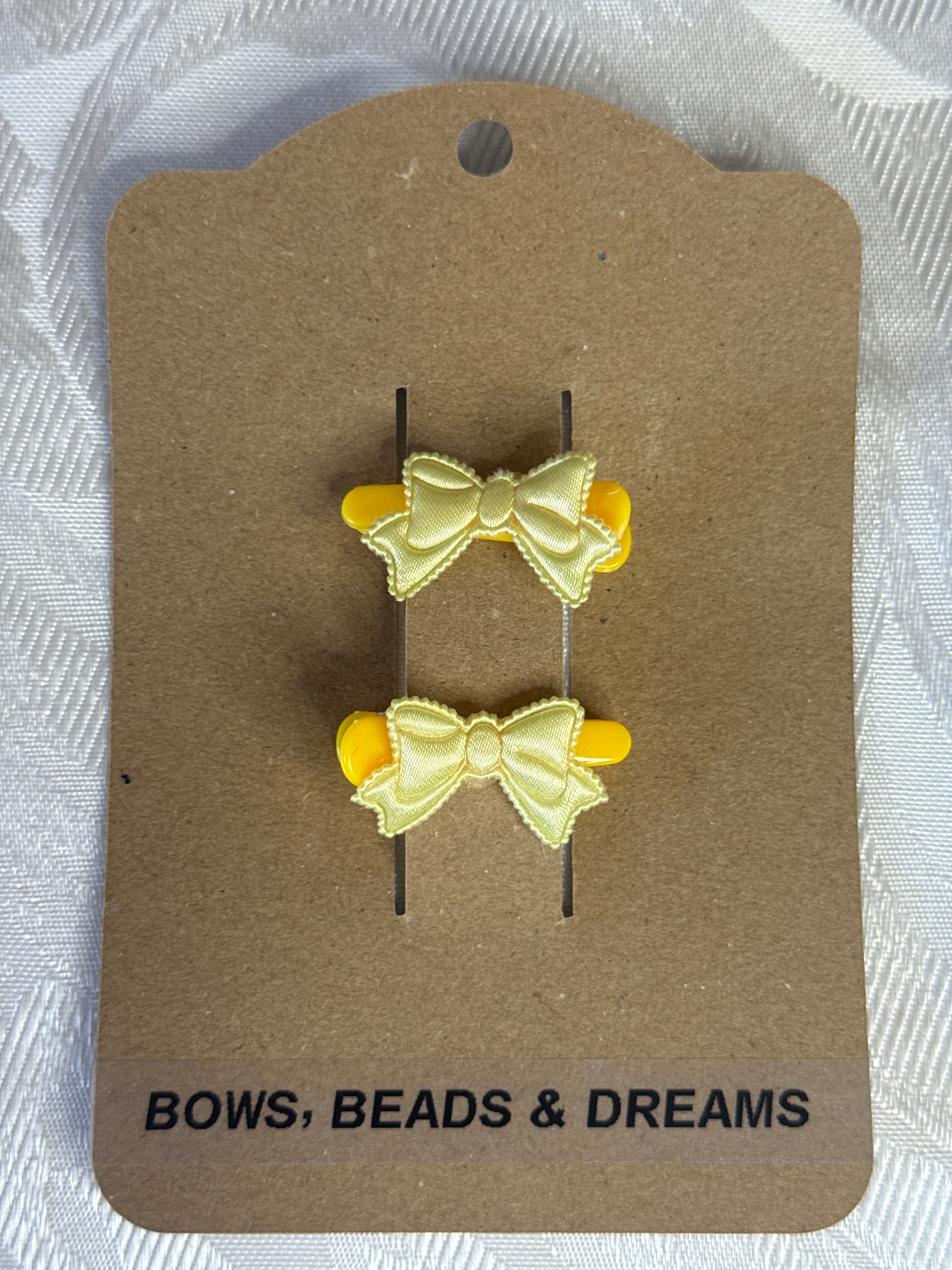 Petite Bow Clips