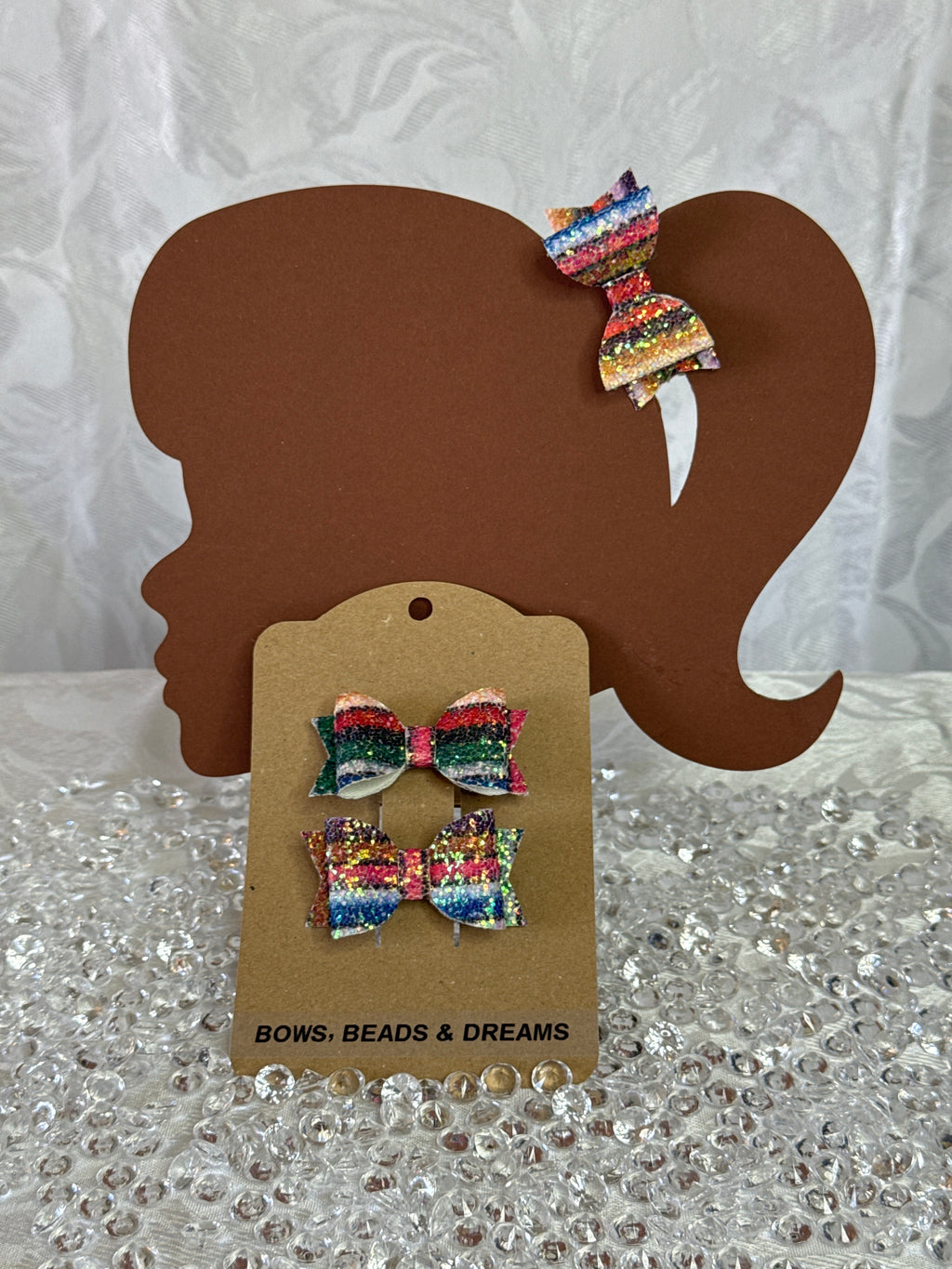 Glitz & Lines Bow