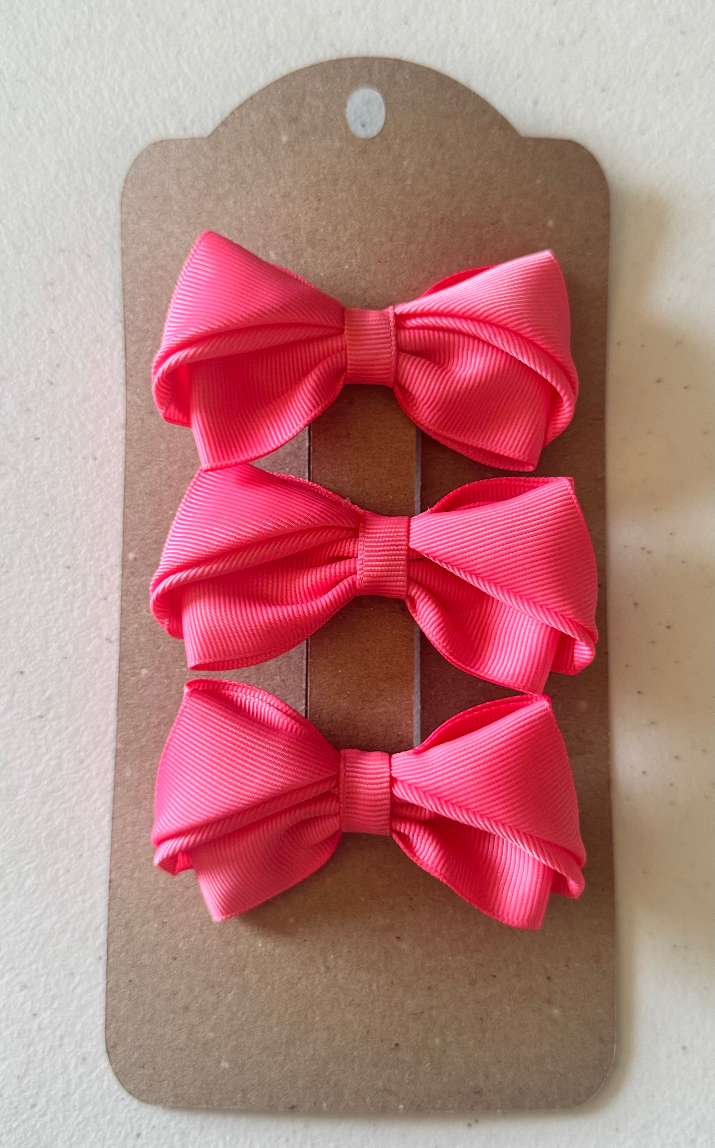 Ribbon Belle Bow Clips
