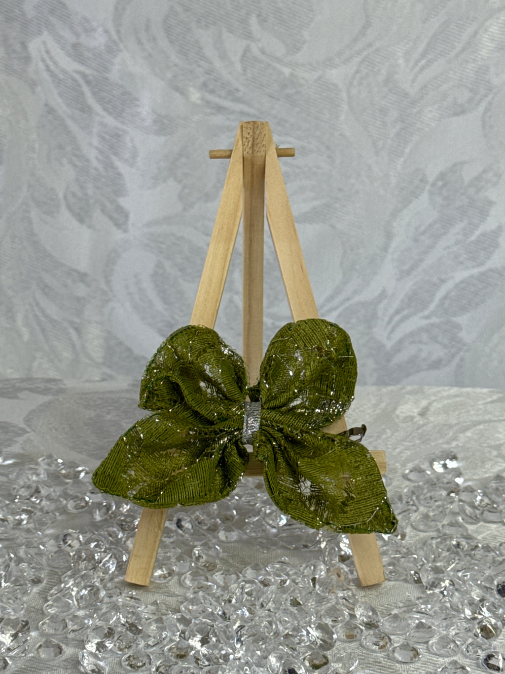 Olive Butterfly Bow