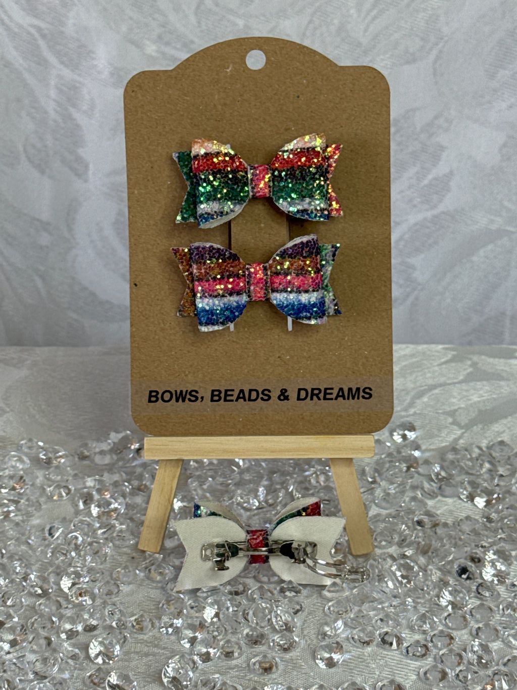 Glitz & Lines Bow
