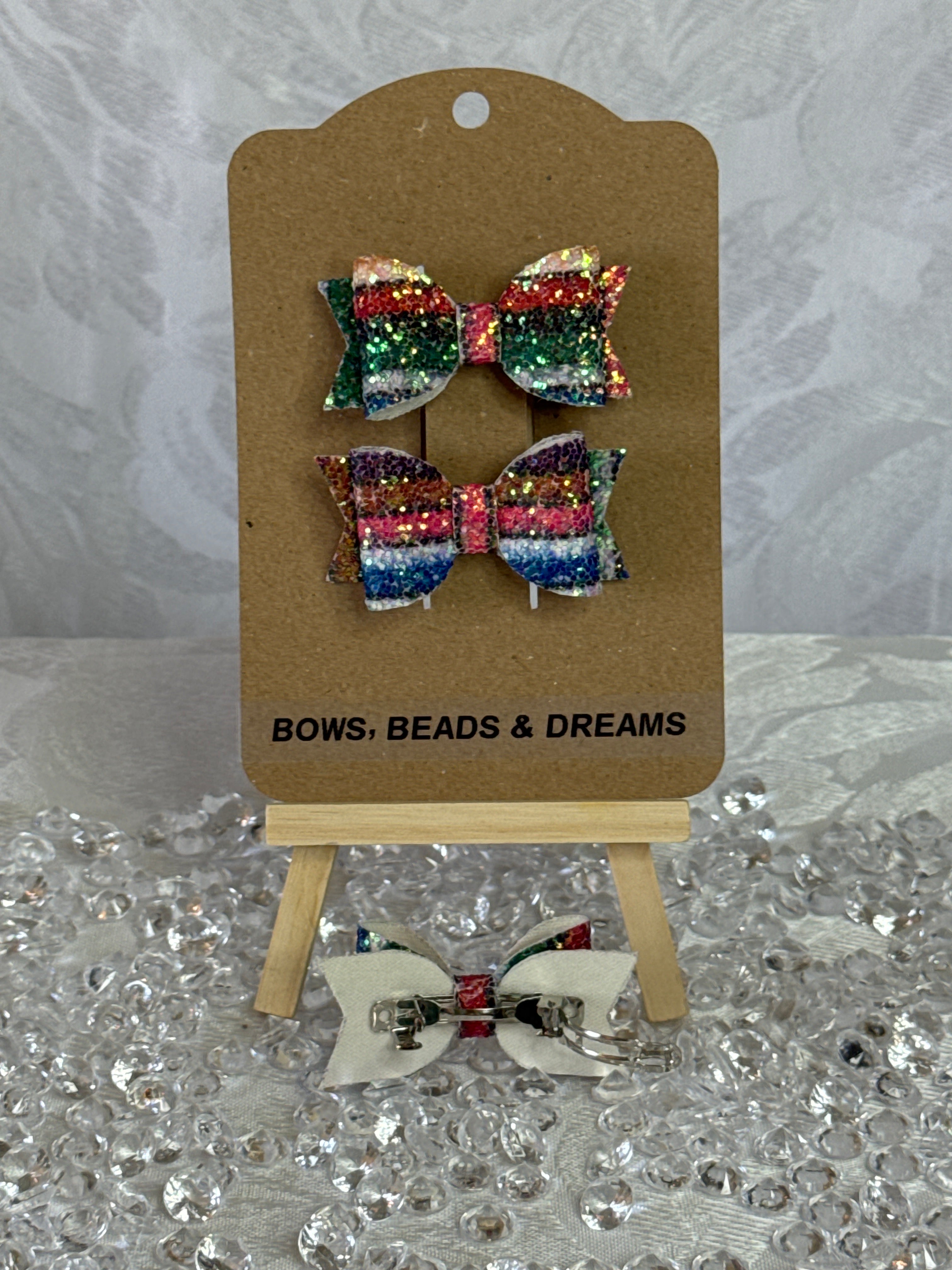 Glitz & Lines Bow