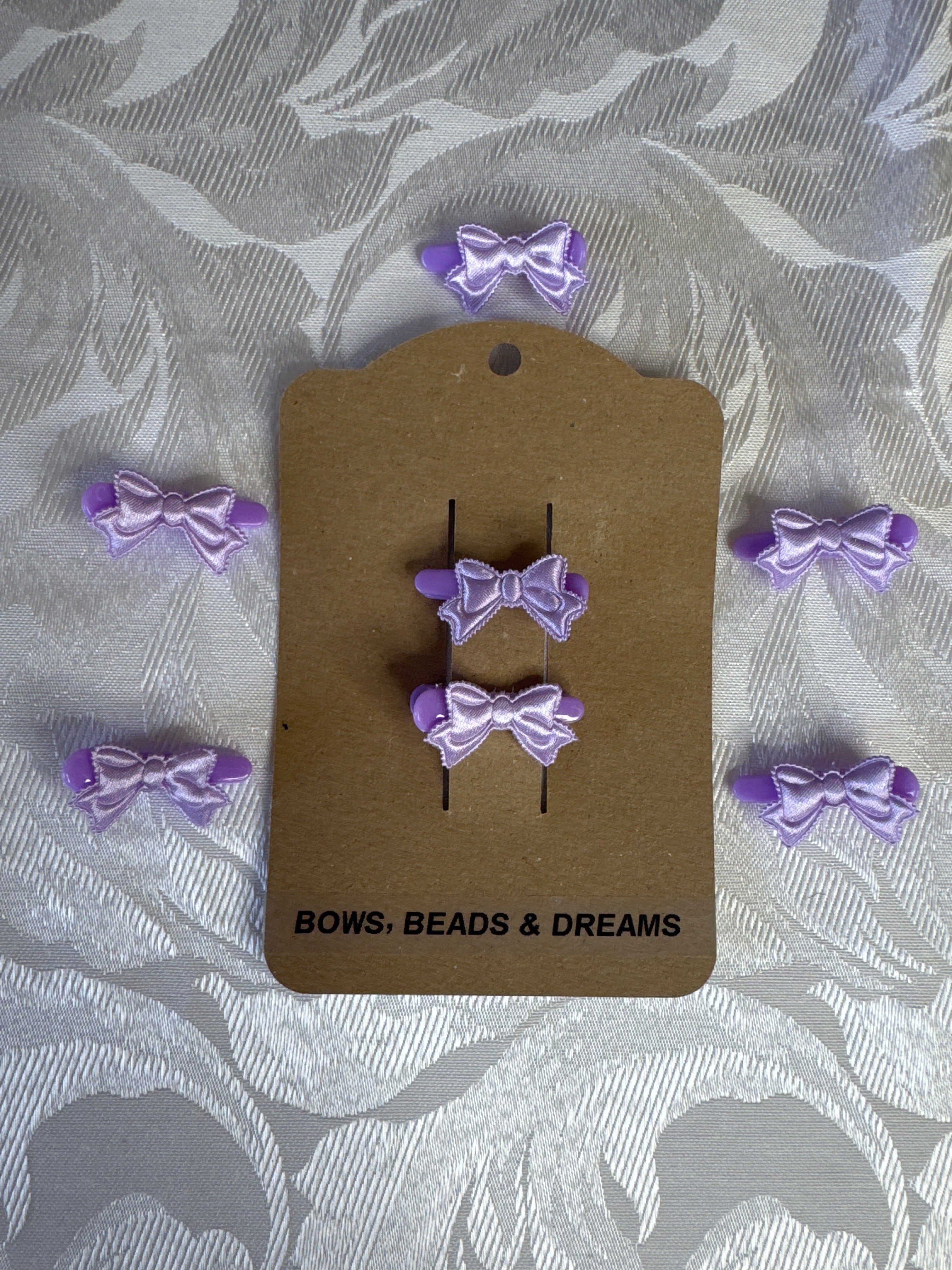 Petite Bow Clips