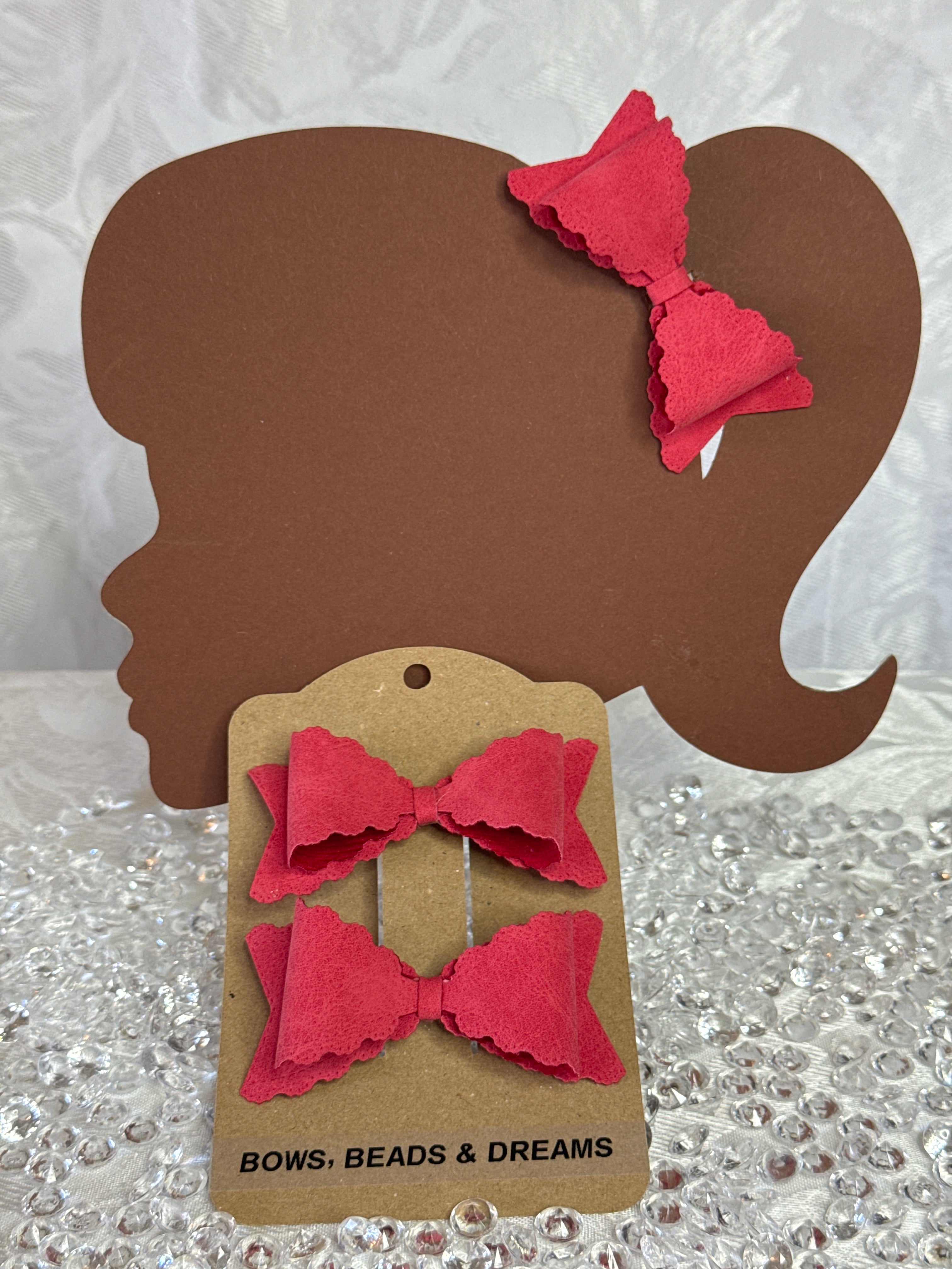 Red Kiss Bow