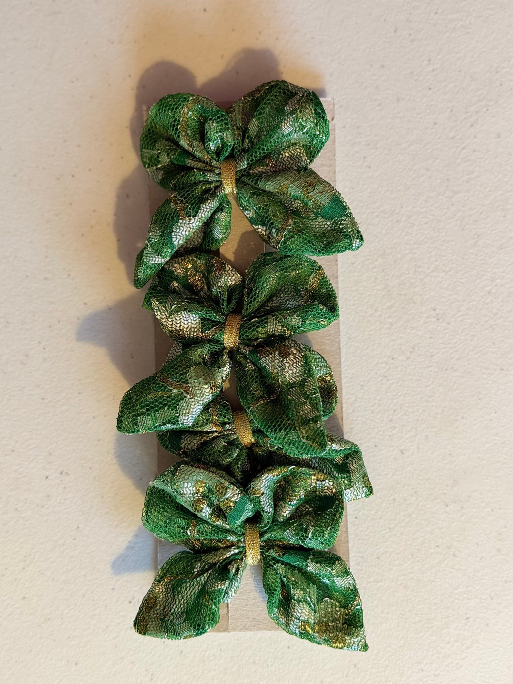 Green Butterfly Bow