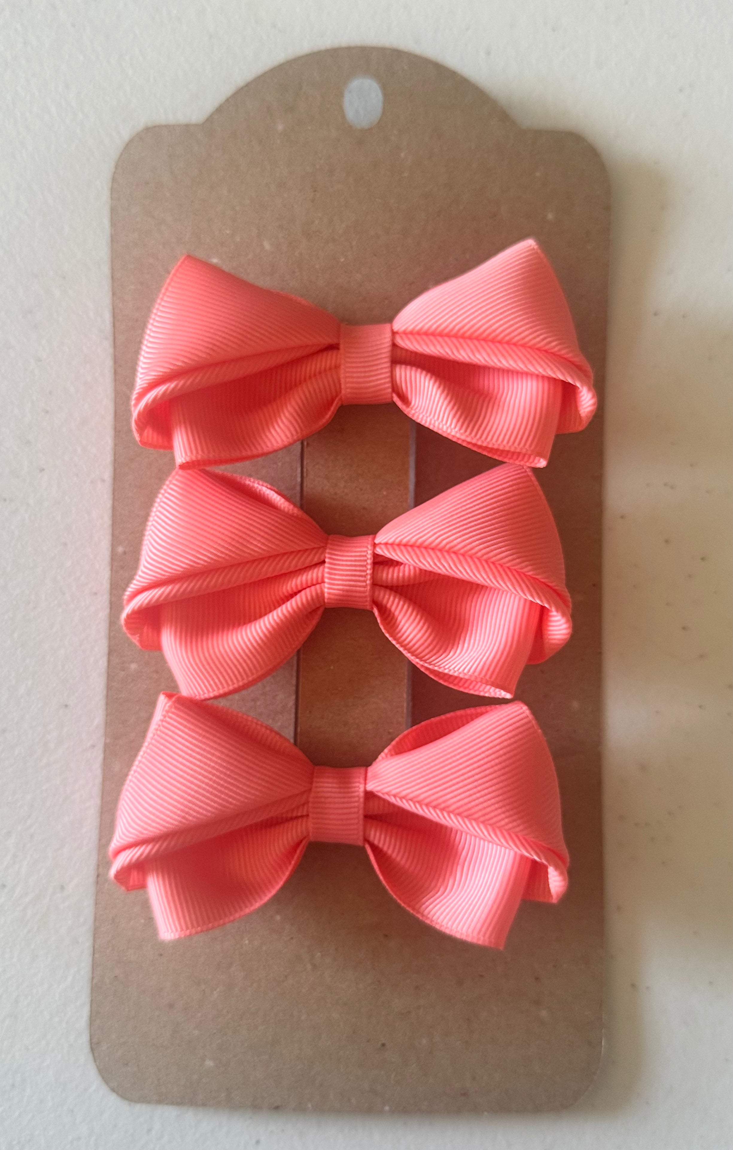 Ribbon Belle Bow Clips