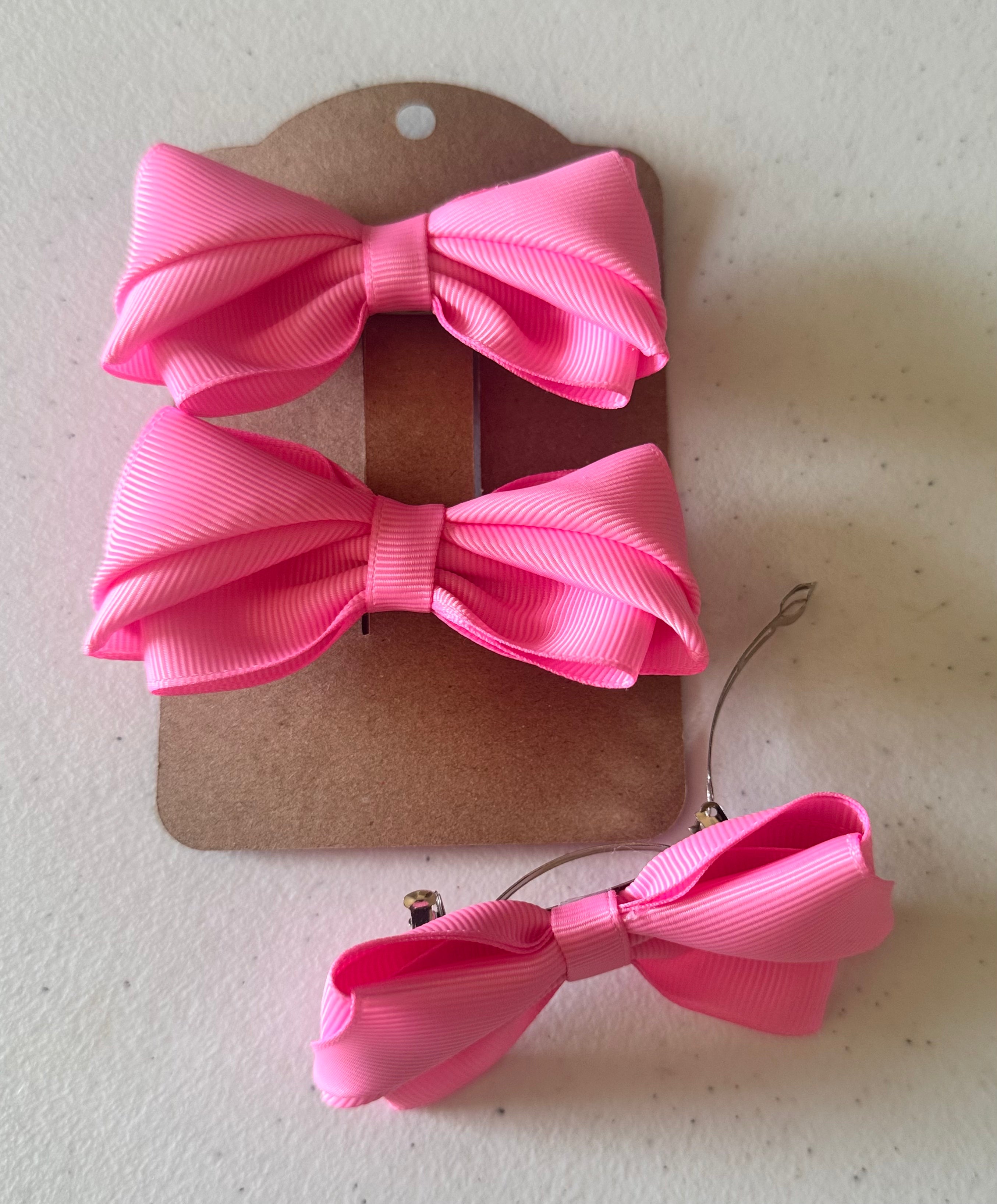 Ribbon Belle Bow Clips