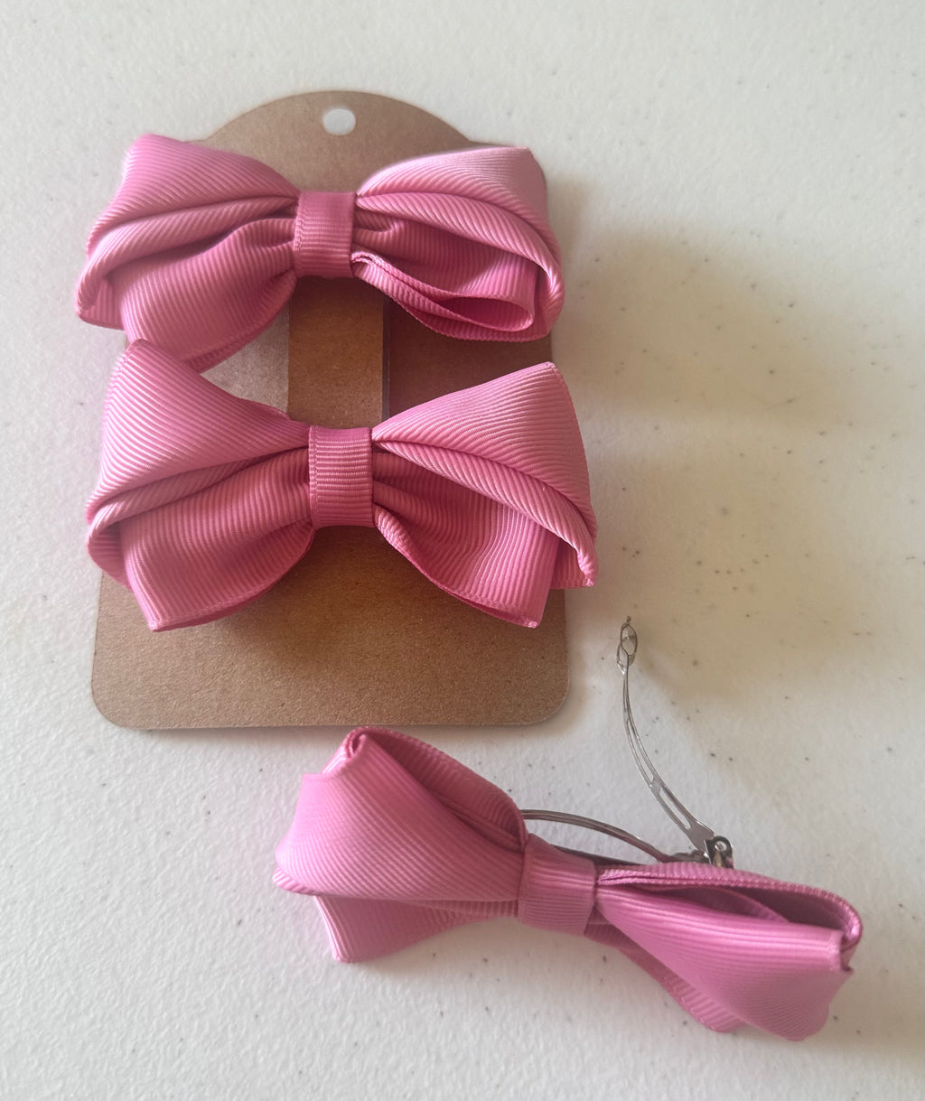 Ribbon Belle Bow Clips