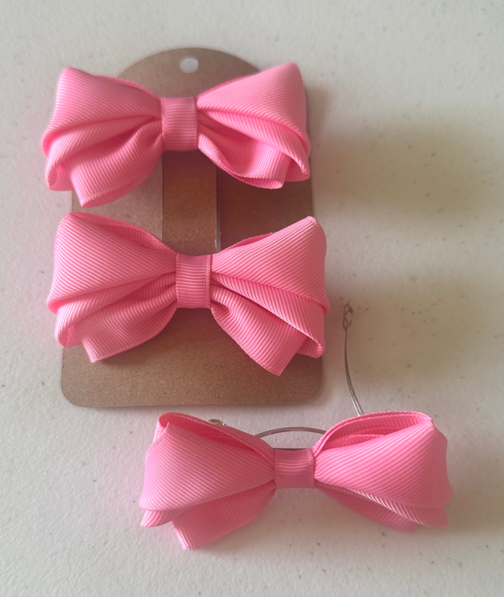 Ribbon Belle Bow Clips