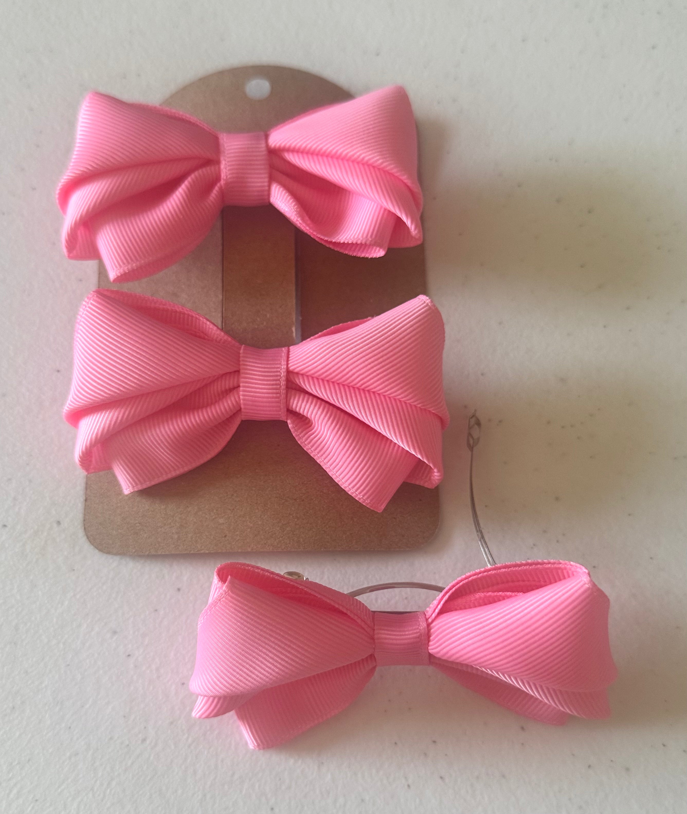 Ribbon Belle Bow Clips