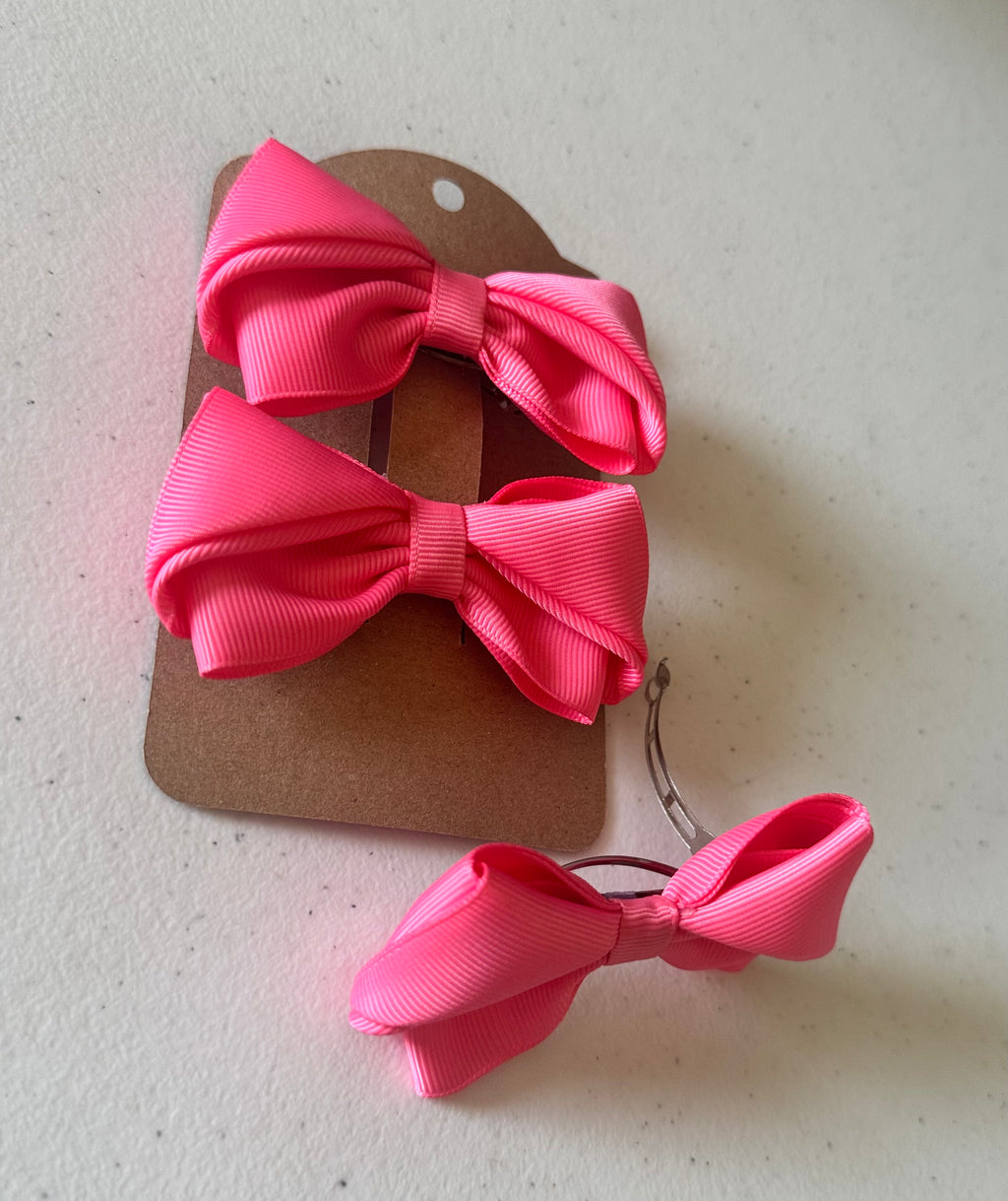 Ribbon Belle Bow Clips