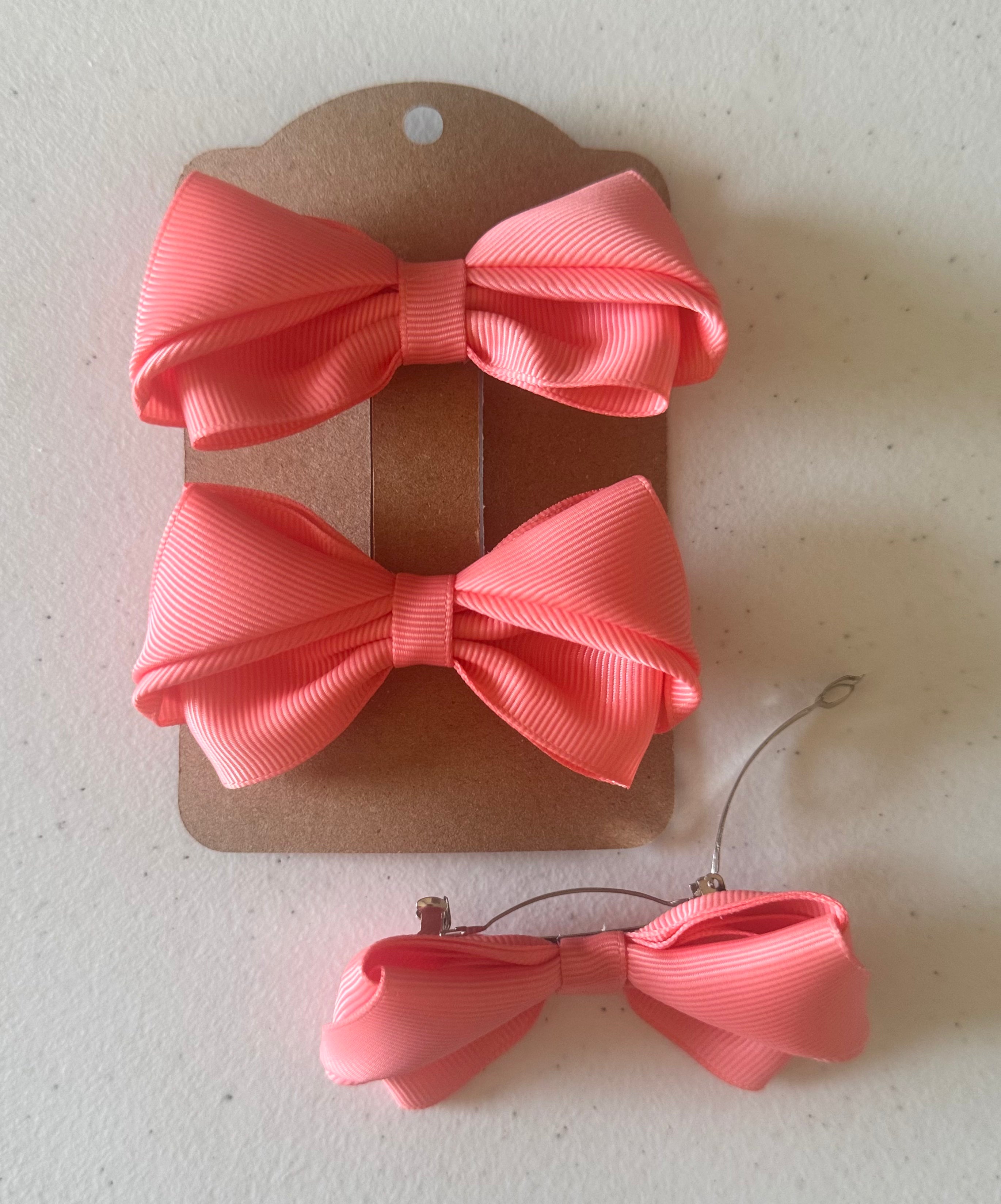 Ribbon Belle Bow Clips