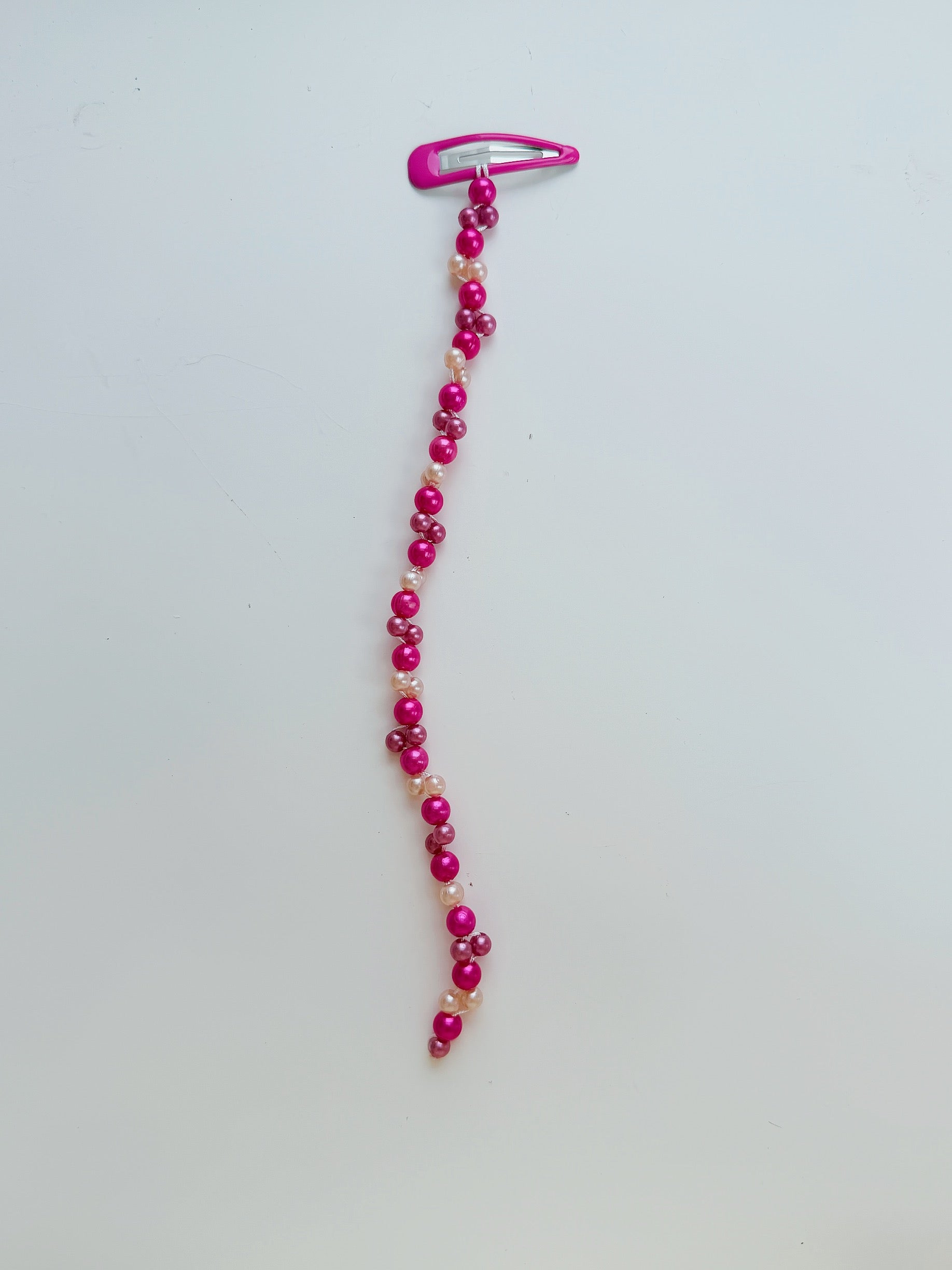 Pink Galaxy Strand Clip